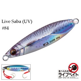 Джиг Jigpara Slow Livebait 20 гр JPSLOW-20L Цвят #84 Live Saba (UV) - Major Craft
